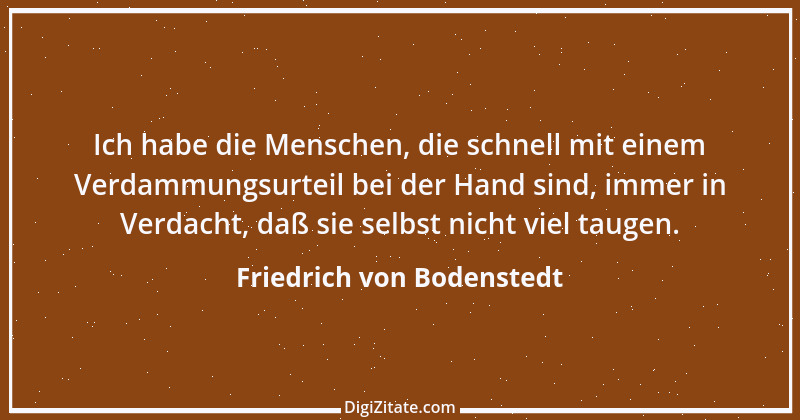 Zitat von Friedrich von Bodenstedt 22