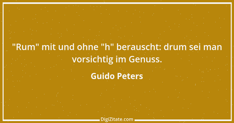 Zitat von Guido Peters 2