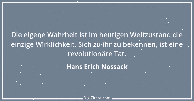 Zitat von Hans Erich Nossack 2