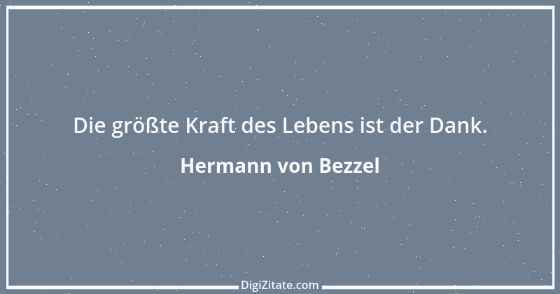 Zitat von Hermann von Bezzel 1