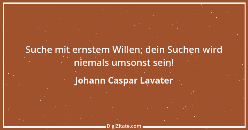 Zitat von Johann Caspar Lavater 34