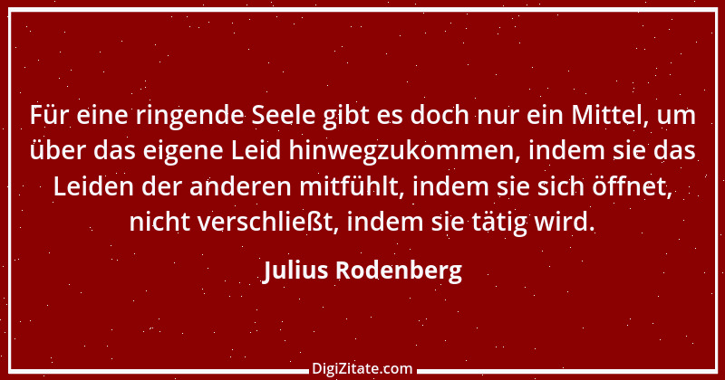 Zitat von Julius Rodenberg 9