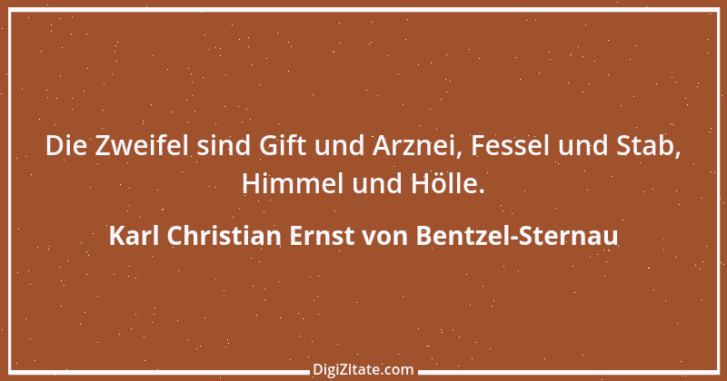 Zitat von Karl Christian Ernst von Bentzel-Sternau 27