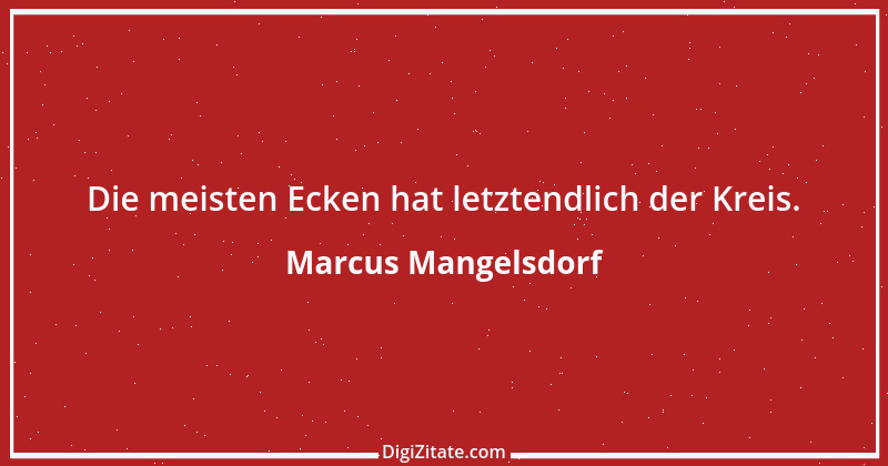 Zitat von Marcus Mangelsdorf 1