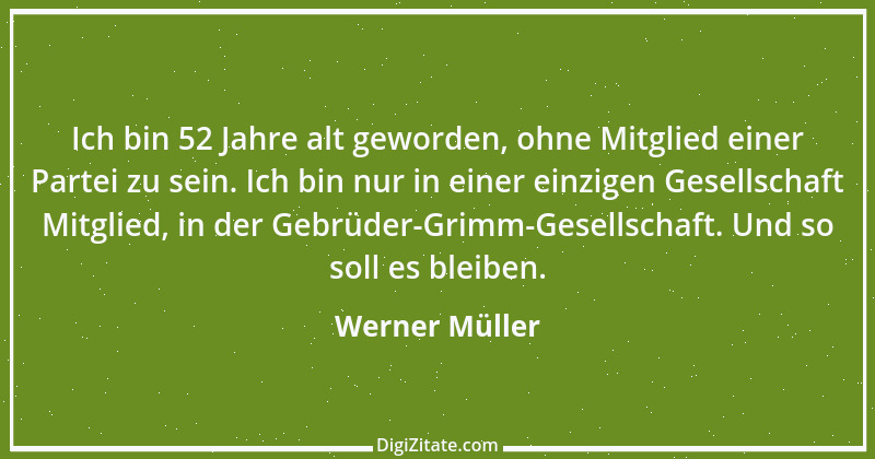 Zitat von Werner Müller 8