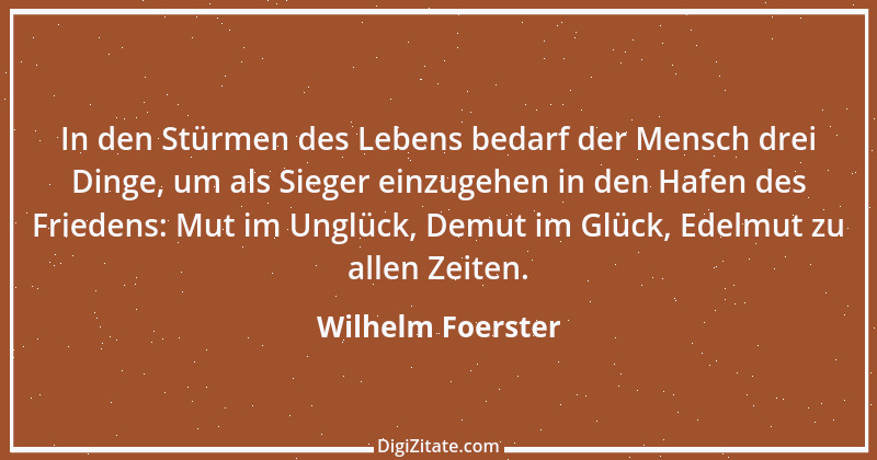 Zitat von Wilhelm Foerster 9