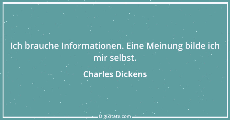 Zitat von Charles Dickens 3