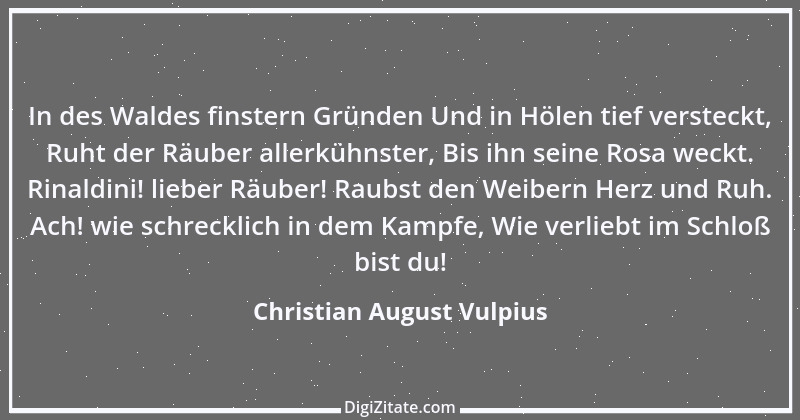 Zitat von Christian August Vulpius 3