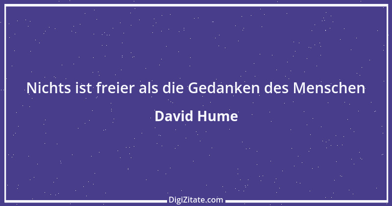 Zitat von David Hume 6