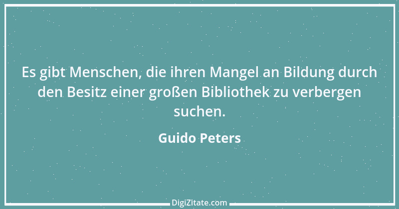 Zitat von Guido Peters 3