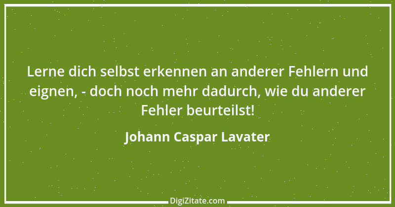 Zitat von Johann Caspar Lavater 35