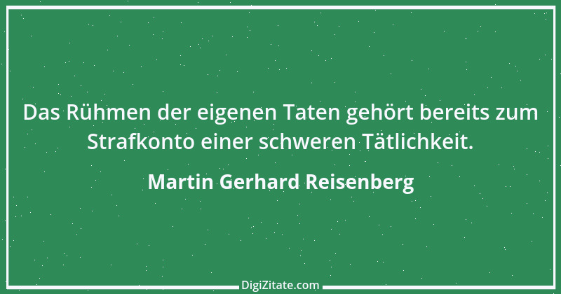 Zitat von Martin Gerhard Reisenberg 2380