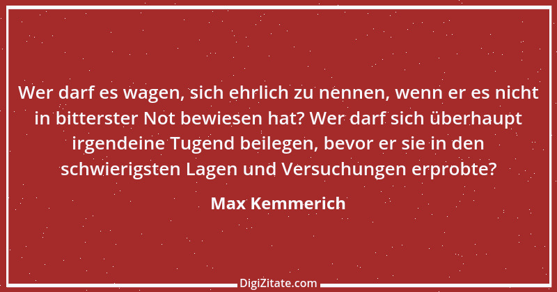 Zitat von Max Kemmerich 6