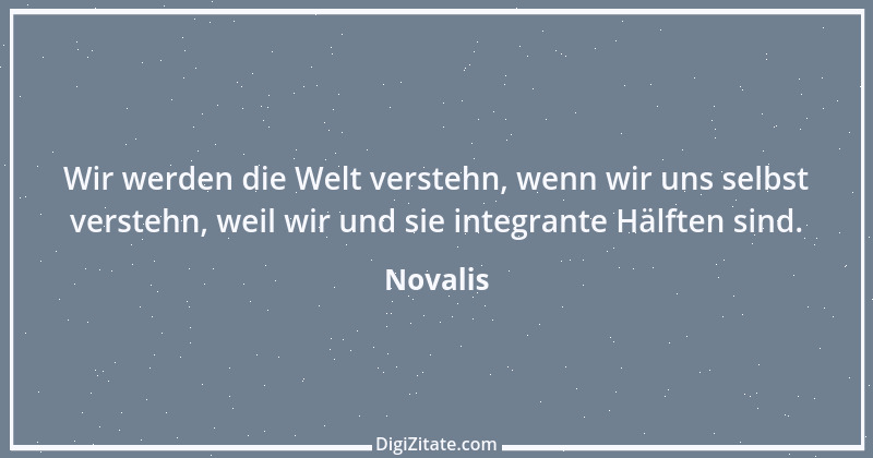 Zitat von Novalis 389