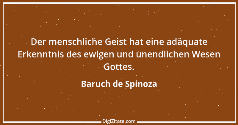 Zitat von Baruch de Spinoza 129