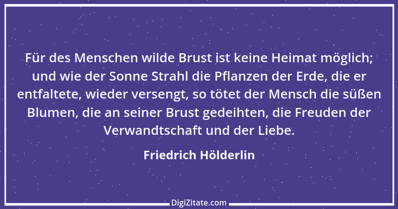 Zitat von Friedrich Hölderlin 270