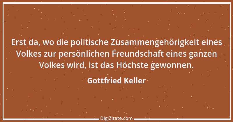 Zitat von Gottfried Keller 7