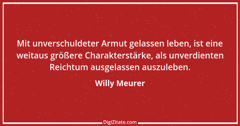 Zitat von Willy Meurer 1061