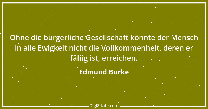 Zitat von Edmund Burke 1