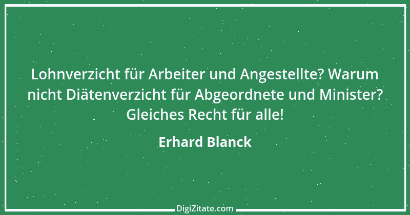 Zitat von Erhard Blanck 1621