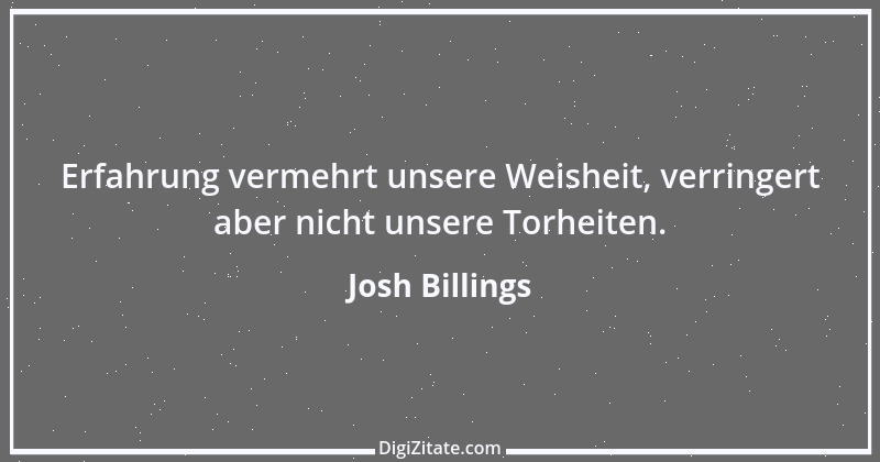 Zitat von Josh Billings 17