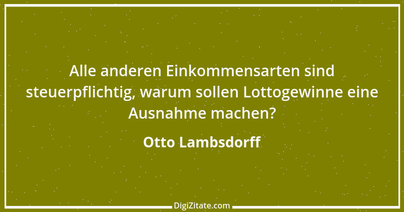 Zitat von Otto Lambsdorff 24