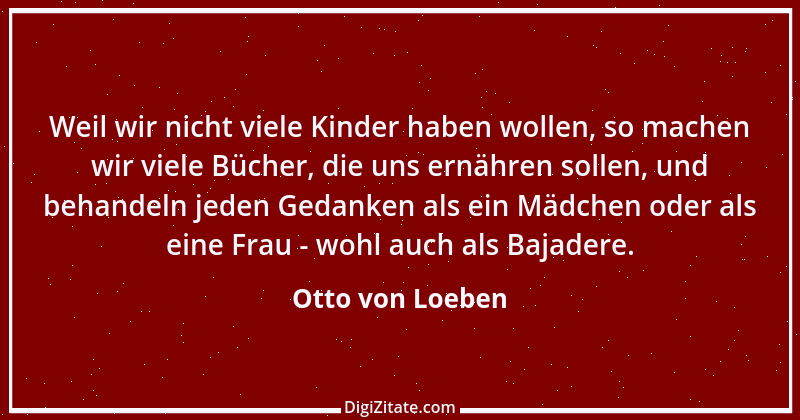 Zitat von Otto von Loeben 26