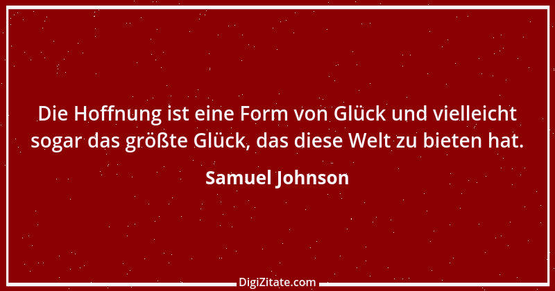 Zitat von Samuel Johnson 60