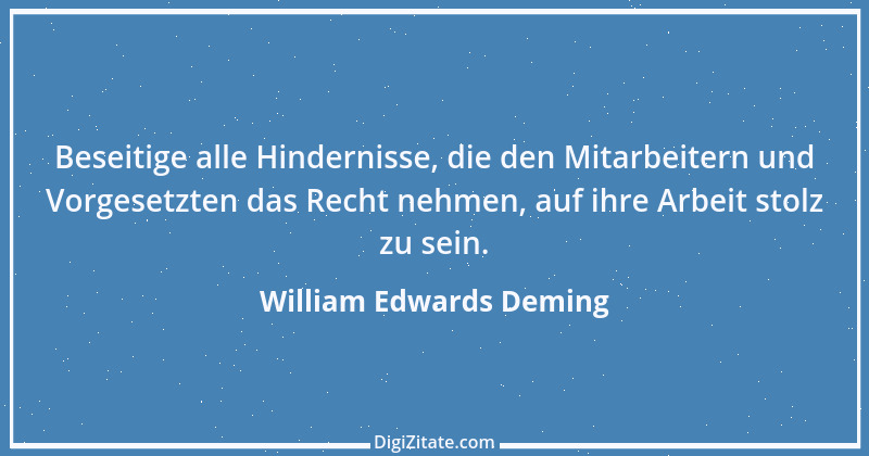 Zitat von William Edwards Deming 1