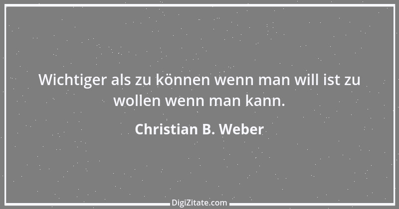 Zitat von Christian B. Weber 1