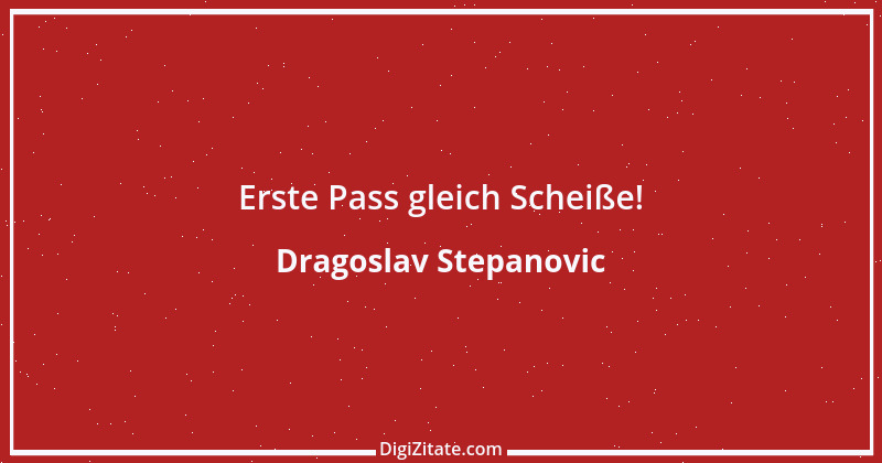 Zitat von Dragoslav Stepanovic 5