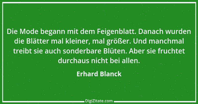 Zitat von Erhard Blanck 622