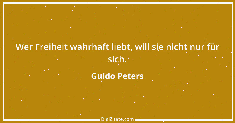 Zitat von Guido Peters 5