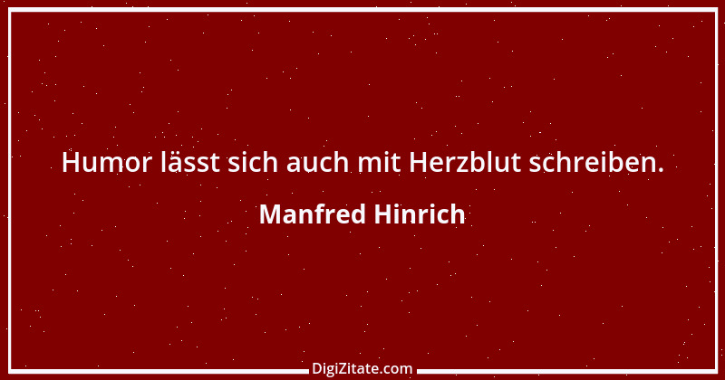 Zitat von Manfred Hinrich 3241