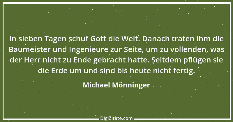 Zitat von Michael Mönninger 1