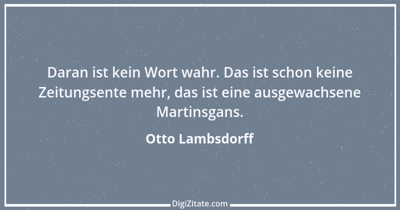 Zitat von Otto Lambsdorff 25