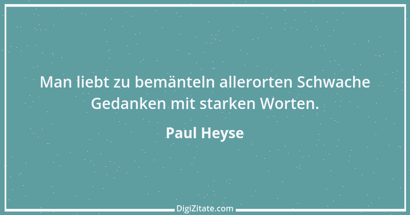 Zitat von Paul Heyse 155