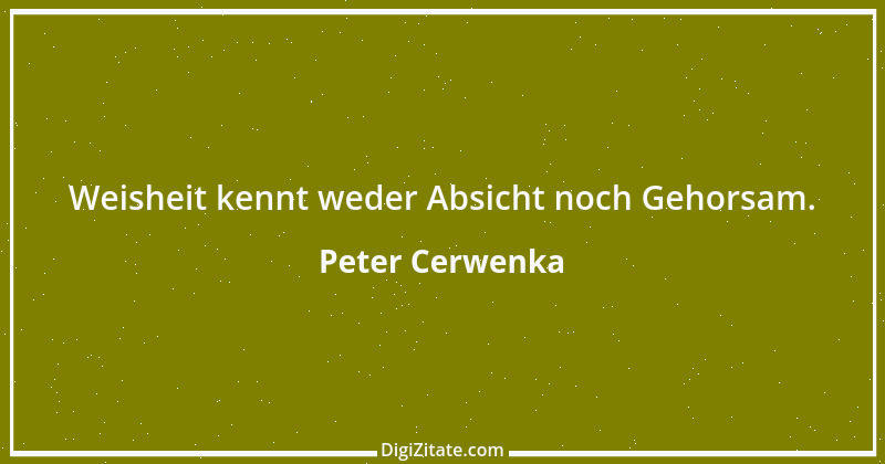 Zitat von Peter Cerwenka 43