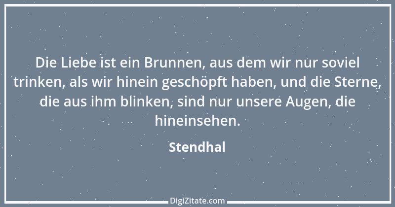 Zitat von Stendhal 37