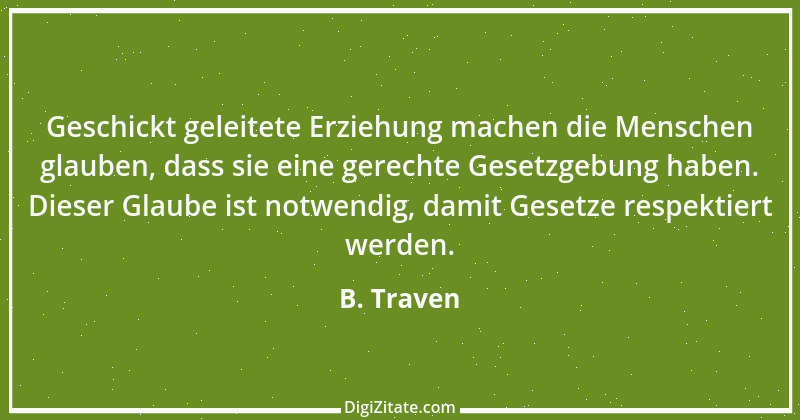 Zitat von B. Traven 165