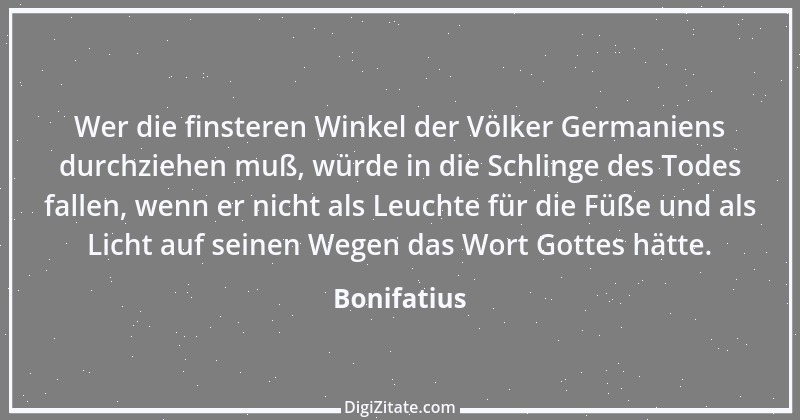 Zitat von Bonifatius 7