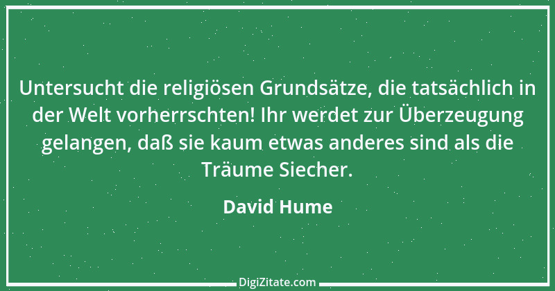 Zitat von David Hume 9