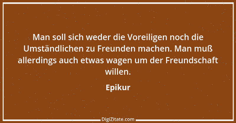 Zitat von Epikur 15