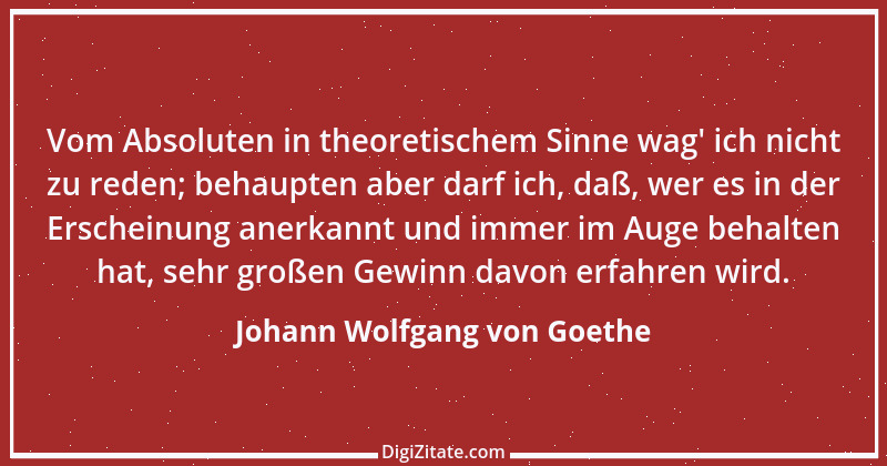 Zitat von Johann Wolfgang von Goethe 4068