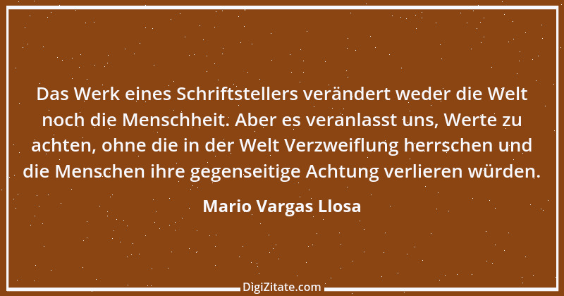 Zitat von Mario Vargas Llosa 1