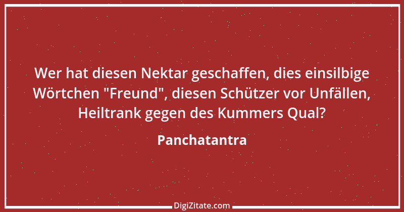 Zitat von Panchatantra 23