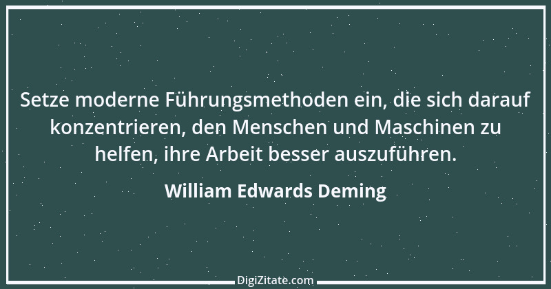 Zitat von William Edwards Deming 3