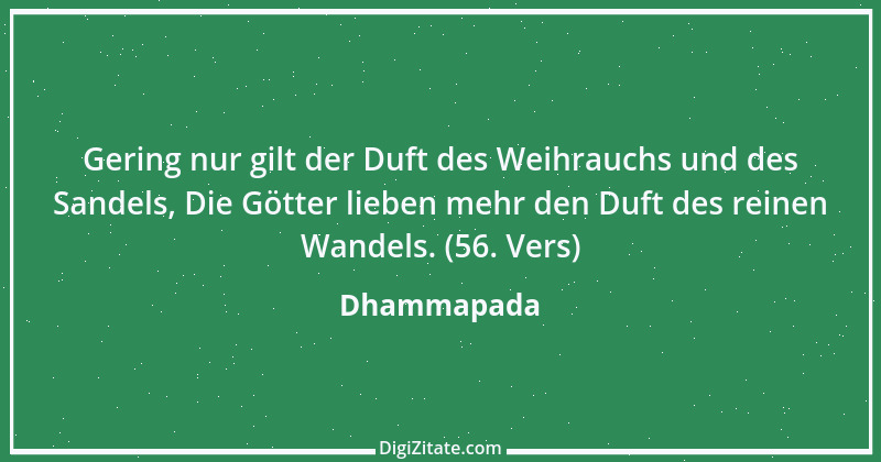 Zitat von Dhammapada 63