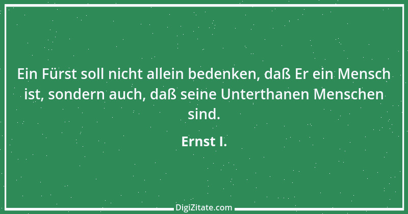 Zitat von Ernst I. 2