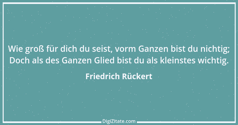 Zitat von Friedrich Rückert 38